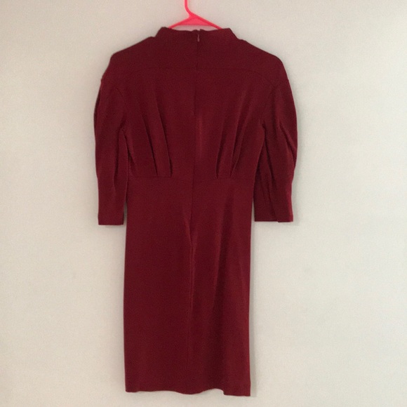Love Moschino Red Long Sleeve Dress - Picture 3 of 7